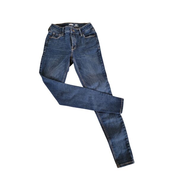 Old Navy Rockstar Super Skinny High Rise Jeans With Secret-Slim Pockets Size 2 - Picture 1 of 5